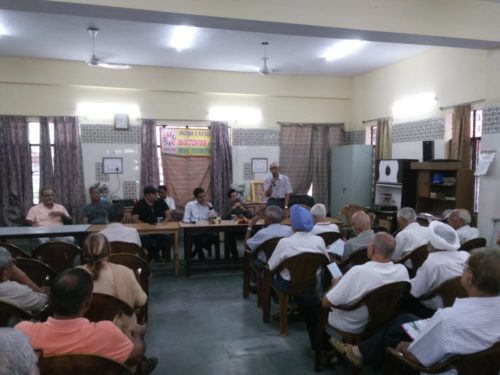 Organized Legal awareness programme on the occasion of “SENIOR CITIZEN DAY”