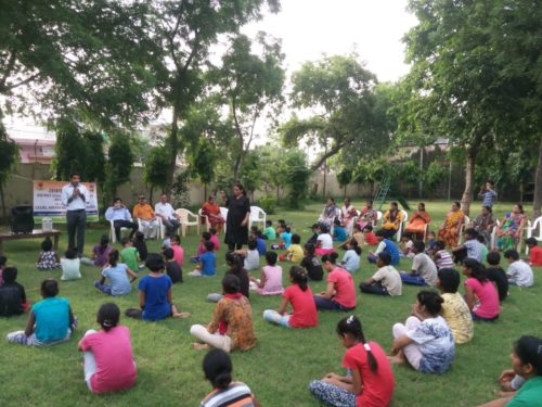 Organised Legal Awareness cum self defence training Programme for childrens at SOS
