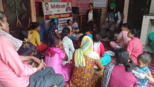 Help Desk at Mahila Panchayat
