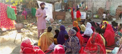 An awareness programme for spread awareness about (Sec-14 Gender Equality), Sexual Harassment of Women at Workplace