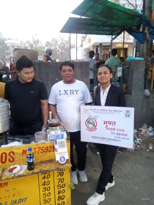 Awareness programme cum Bill Board display to  spread the  “Noise/Air Pollution along with Concept of Free Legal Aid and toll free Helpline number 1516