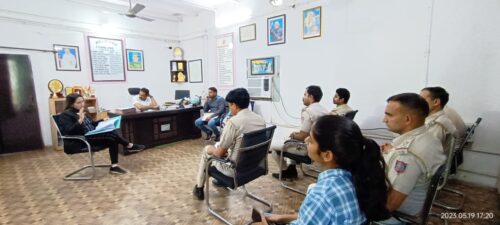 Legal awareness session at police station for Police personnels on POCSO Act