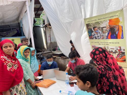 Mega Camp in collabaration with CFAR at H2 Block, Transit Camp, Shiv Mandir, Mata Khust Aashram, Mother Dairy, Anand  Parbat, Delhi for general public
