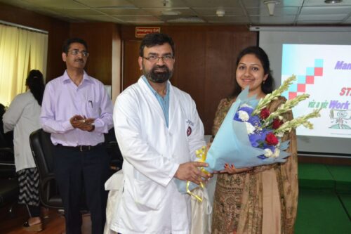 A Session on “Stress Management: Work- Life Balance” for doctors