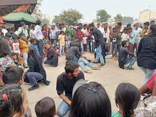 Mega camp on 05, November, 2023, at Bhakkarwala Village, Delhi,