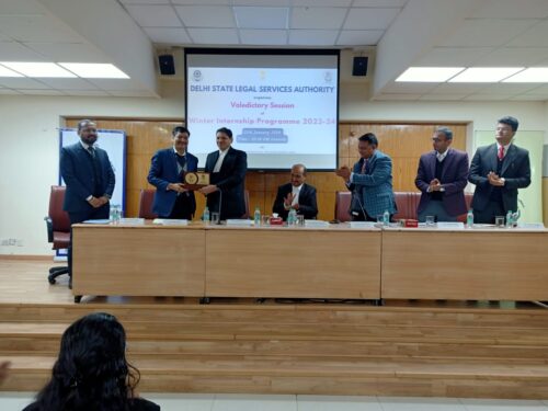 The Valedictory Sessions of Winter Internship 2023-24 on 25.01.2024.