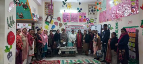 Awareness session on the topic “Social Rights of Women and Children in the Society” on 21.02.2024.