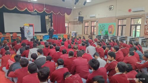Awareness Programme on the topic Motor Vehicle Act. on 02.02.2024.
