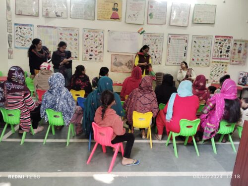 Awareness programme on the topic “Mental Health and working women” on 04.03.2024.