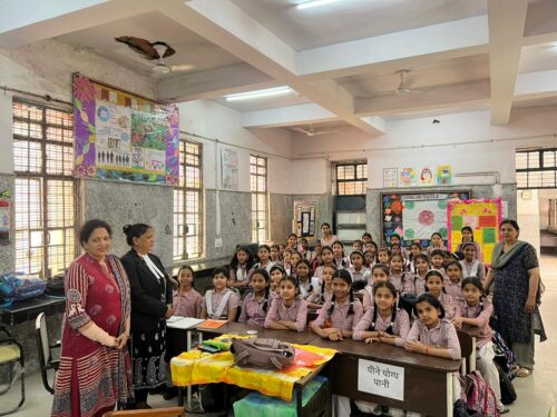 Awareness program on the topic “Good Touch & Bad Touch and POCSO Act” at SKV on 19.04.2024