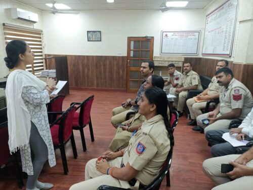 Awareness cum sensitization programme on project “Prahari” on 12.07.2024.