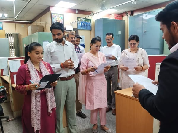 On the occasion of World Environment Day on 5th June. Ld. Secretary and staff members of West DLSA took pledge to save the environment