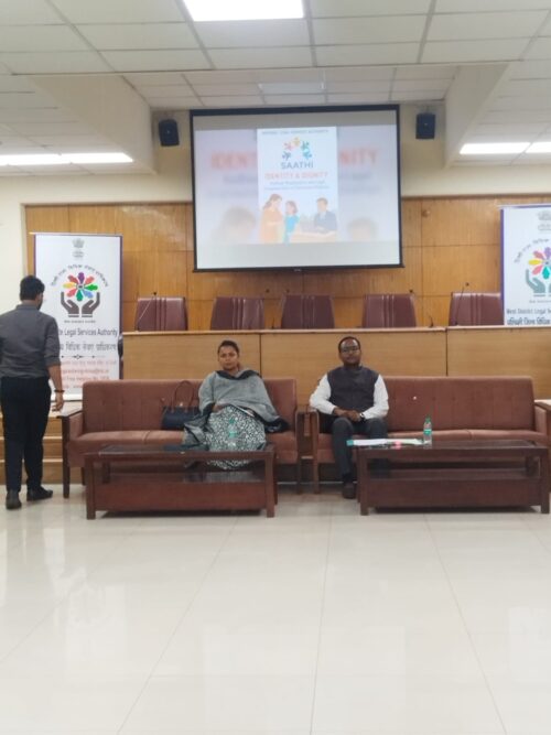 A joint meeting of the District SAATHI Committees of Central and West DLSA was successfully held on 18th July 2025 at Tis Hazari Courts, Delhi, under the chairpersonship of the Ld. Secretaries of both Central and West DLSA. The meeting focused on the coordinated and effective implementation of the SAATHI Scheme 2025 across both districts. During the session, both Secretaries directed the District Child Protection Officers (DCPOs) of Central and West DLSA  to provide the exact location details of destitute children. Based on the locations shared by the DCPOs, Para Legal Volunteers (PLVs) were instructed to carry out door-to-door campaigns to collect the necessary documents required for the issuance of Aadhaar Cards. After collection, the PLVs will submit the documents to the respective Tehsildars, who will scrutinize and process them accordingly. The meeting reinforced the importance of inter-district coordination and field-level action to ensure legal identity and inclusion for destitute children. Nalsa India DSLSA  #CentralDLSA #WestDLSA #SAATHIScheme2025 #DSLSA #NALSA