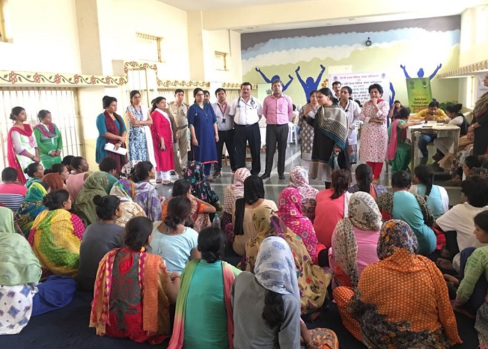 Legal Awareness and Health Camp for female inmates