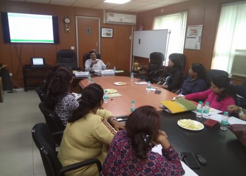 Orientation and Training Programme for CIC Counsellors of Delhi Commission for Women.