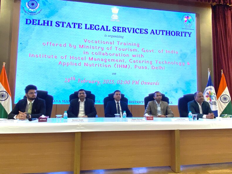 SLSA organized an interaction session with victims of sexual offenses and acid attack who have recently received compensation from the Delhi State Legal Services Authority on 28.02.2025