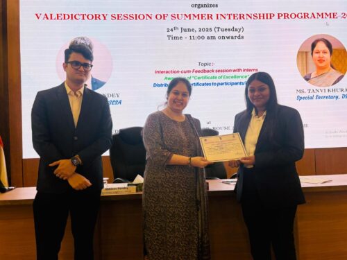 Valedictory Session of Summer Internship Programme-205 on 24.06.2025