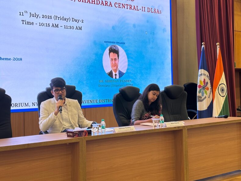 Induction Training Programme for the newly empanelled Legal Services Advocates (Day-2) on 11.07.2025