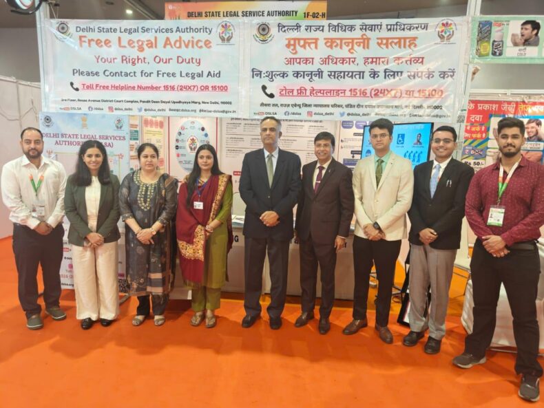 DSLSA Participation in International Trade Fair 2025, Visit of Hon’ble Mr. Justice V. Kameshwar Rao, Judge, High Court of Delhi / Executive Chairpeson, DSLSA on 19.11.2025