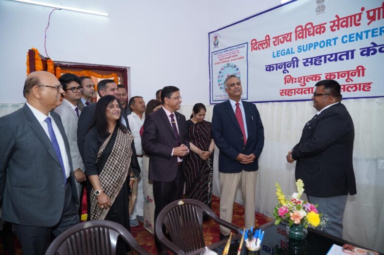 Mega Legal Services Camp was organised on 28.02.2026 by the Delhi State Legal Services Authority