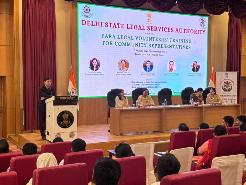 Para Legal Volunteers’ Training For Community Representatives on 12.08.2026 (Day-1)